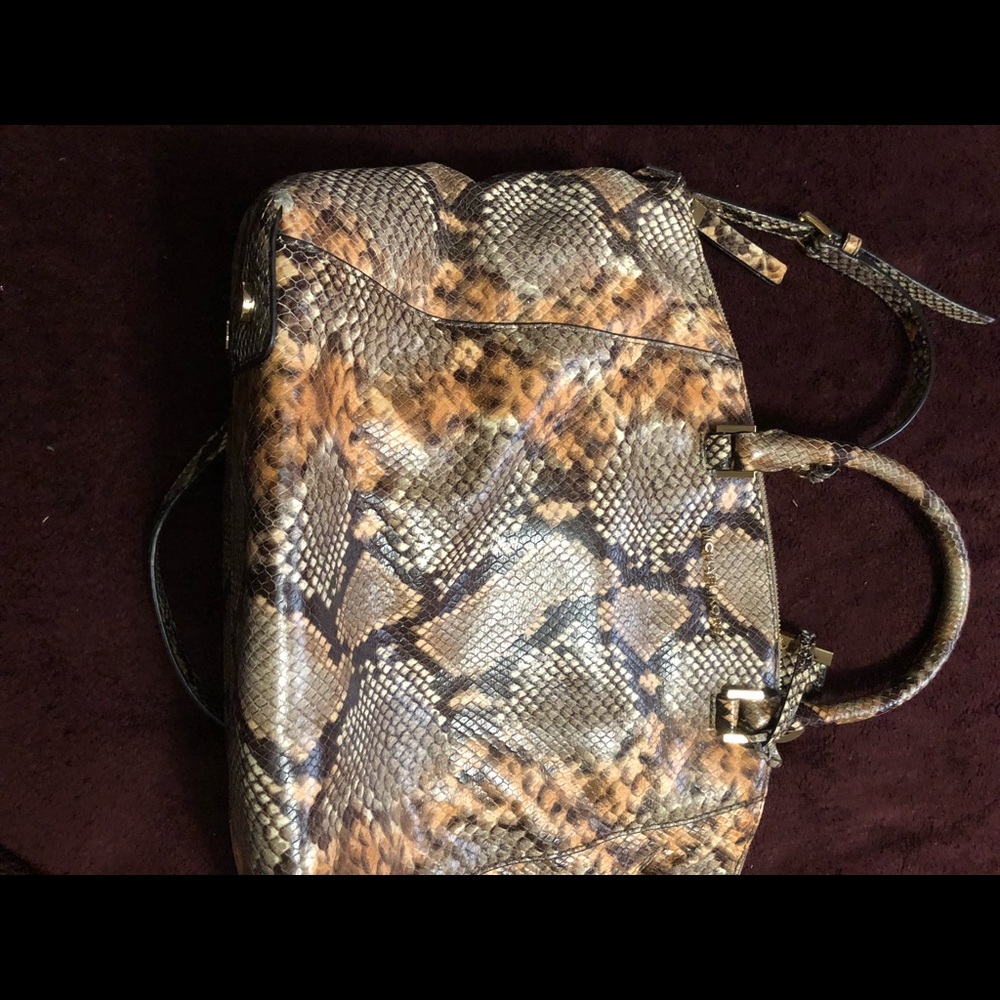 Michael Kors large lather Satchel